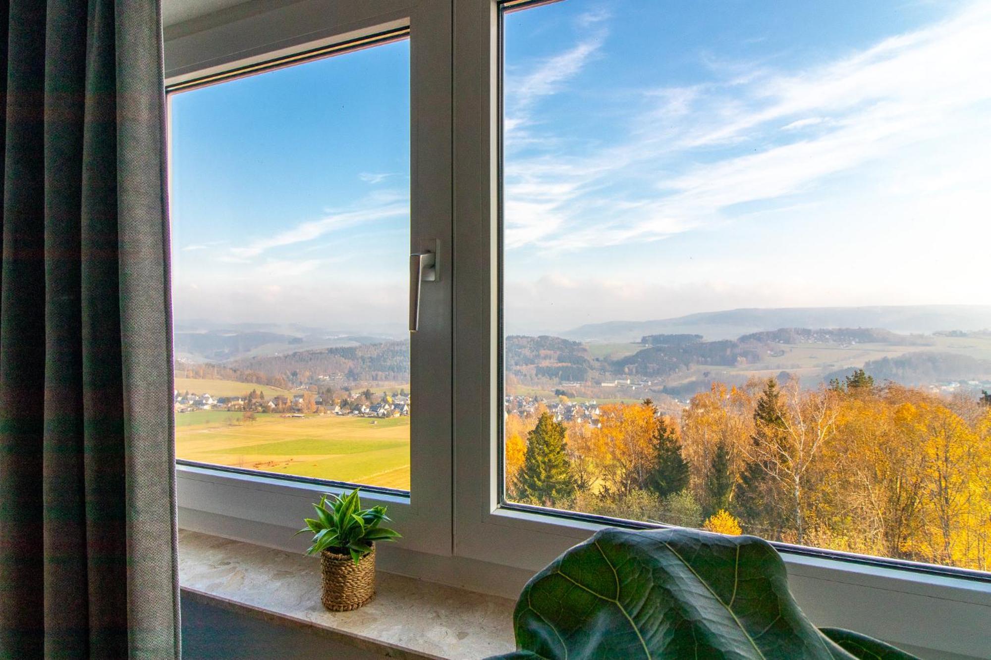 Panorama Apartment I Aufzug I Stellplatz I Natur Шварценберг Экстерьер фото